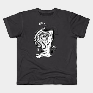 Melting Toe Face Kids T-Shirt